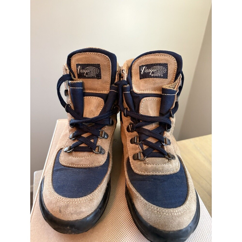 Vintage Vasque Skywalk 7534 Hiking Boots Mid Boots 9.5 Italy GoreTex Gorpcore